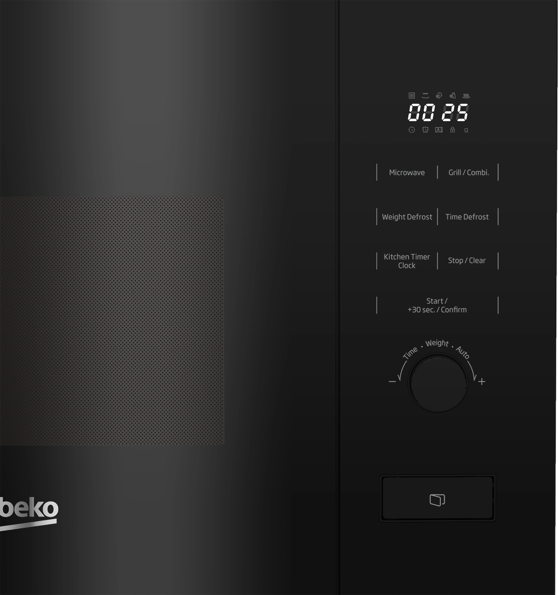Встраиваемая микроволновая печь Beko BMGB 20212 B черный (9212353200)