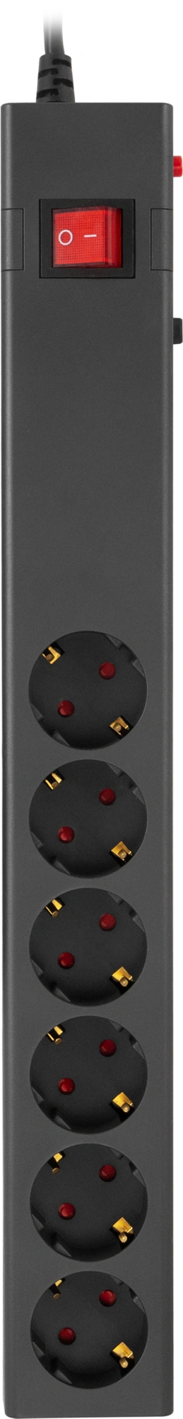 Сетевой фильтр Buro 600SE-16-3-B 3м черный
