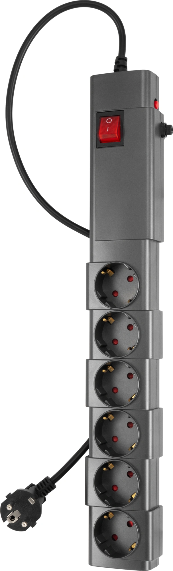 Сетевой фильтр Buro 600SPro-16-1.8-G 1.8м графитовый