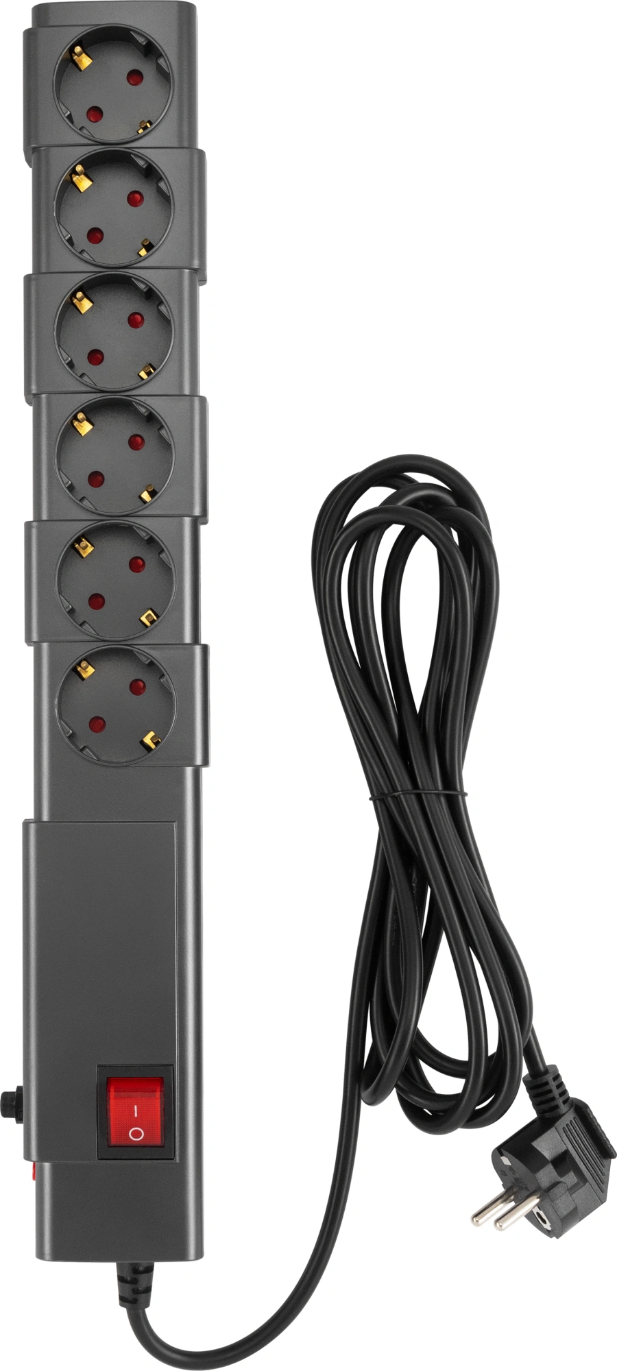 Сетевой фильтр Buro 600SPro-16-1.8-G 1.8м графитовый