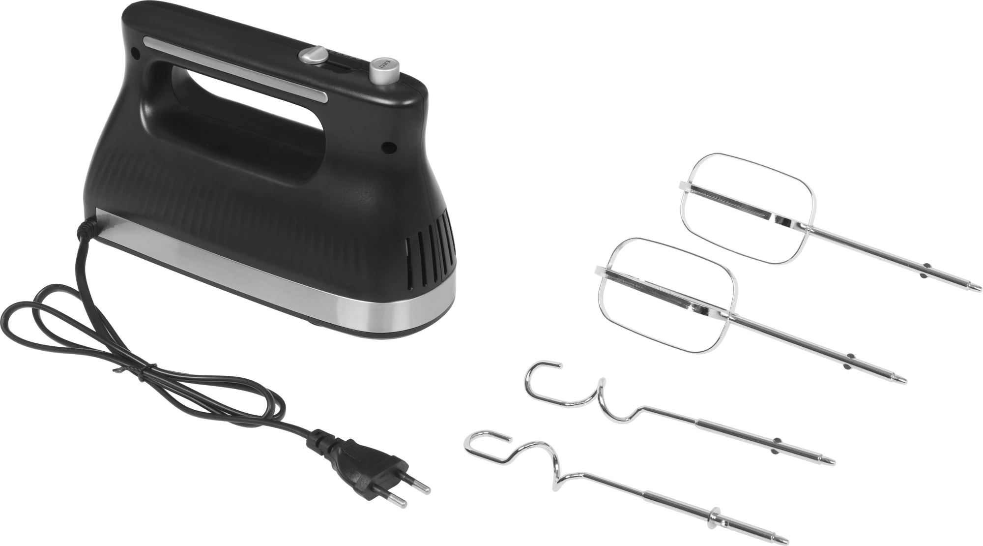 Миксер Vitek VT-HM1001 черный/стальной