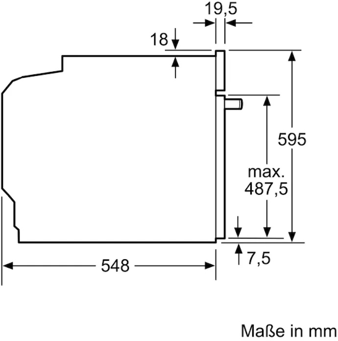 Духовой шкаф Bosch Serie 8 HBG978NB1 черный