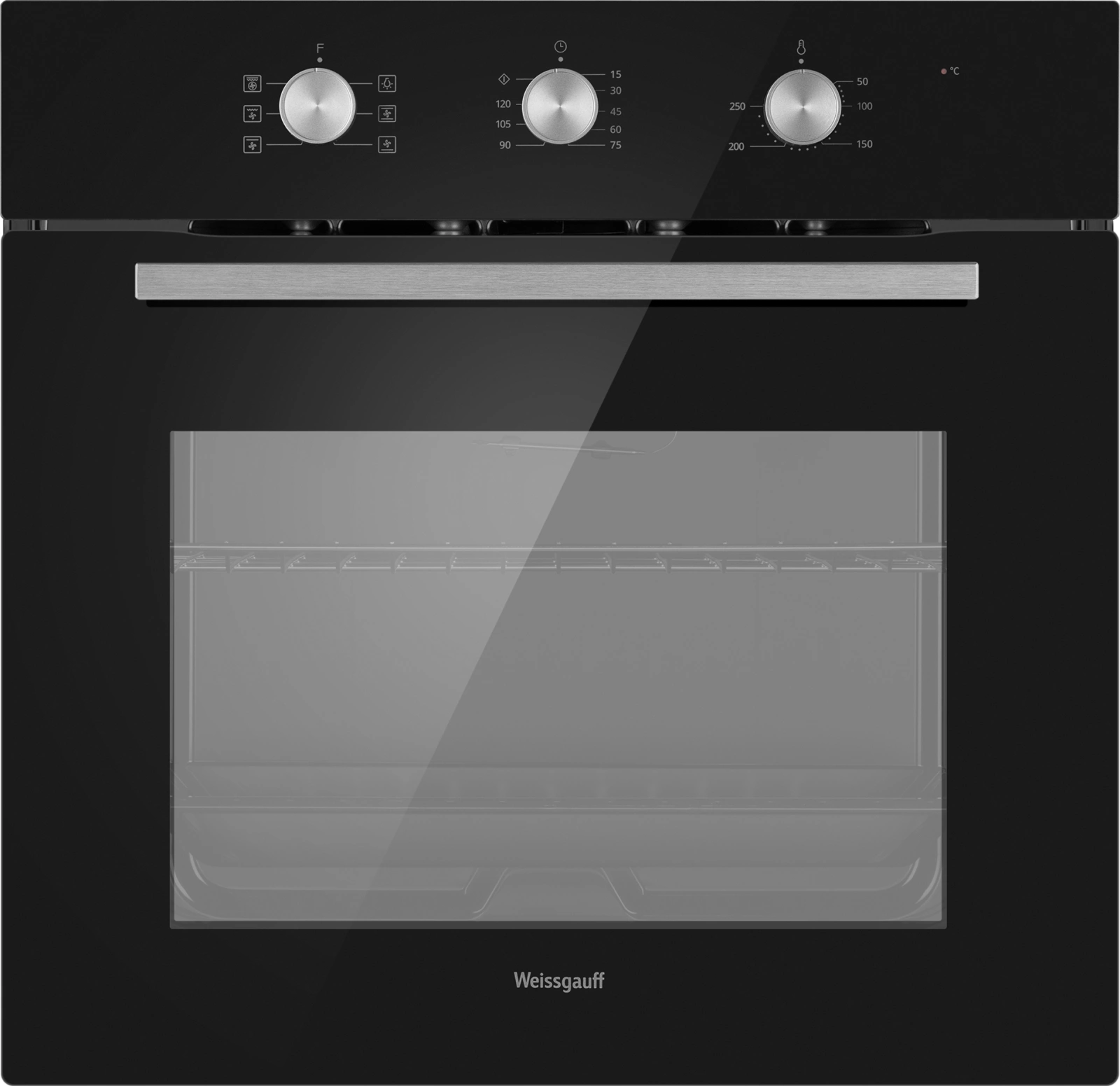 Духовой шкаф Weissgauff EOM 206 BM черный (437405)