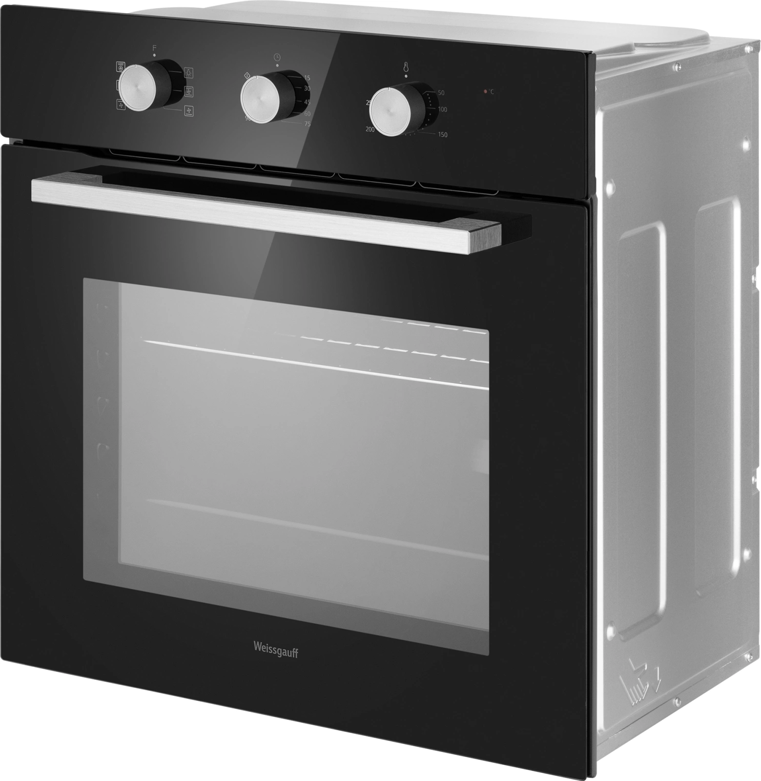 Духовой шкаф Weissgauff EOM 206 BM черный (437405)