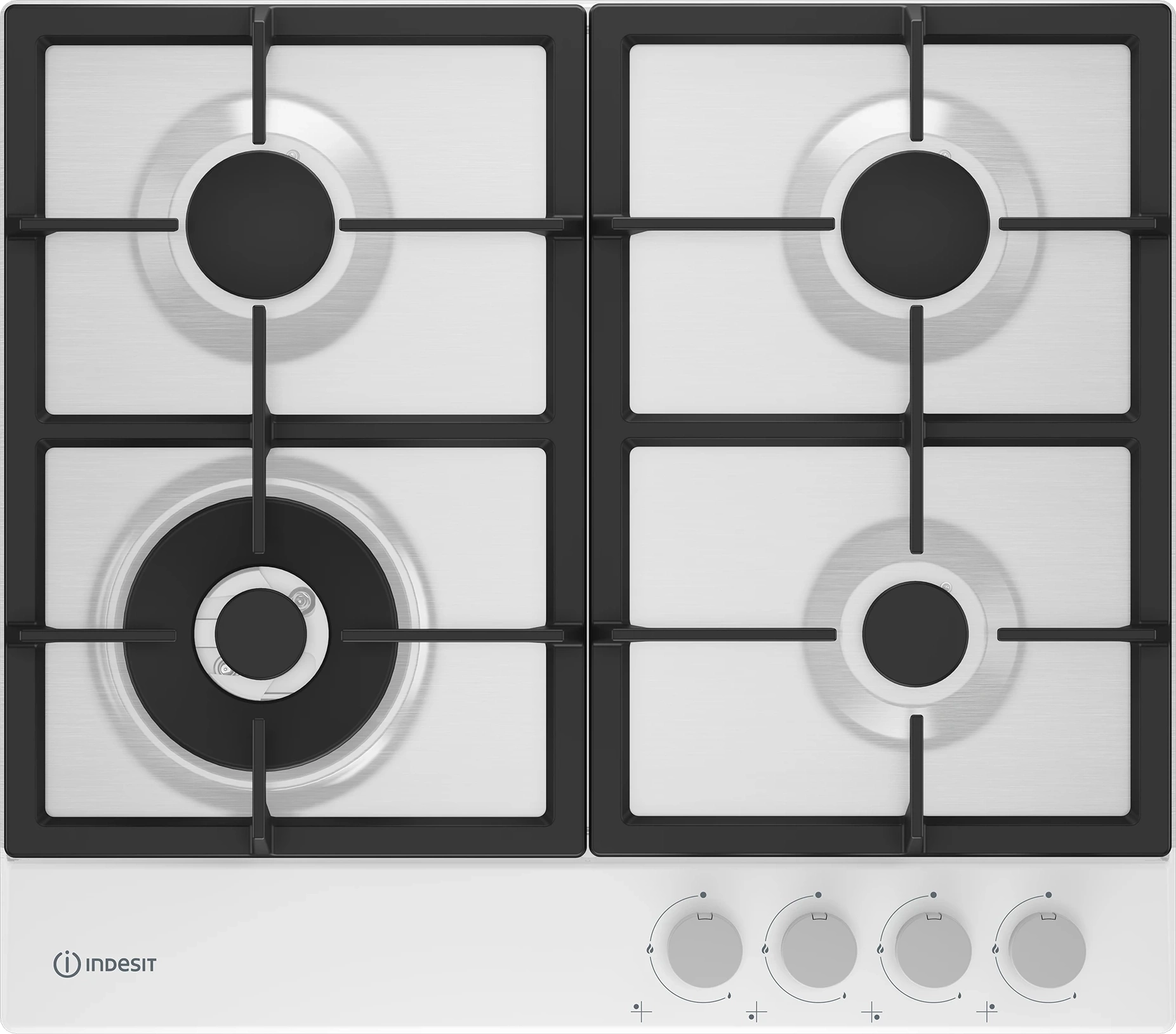 Газовая варочная поверхность Indesit THPM 642 WS/WH/I белый (869890400250)