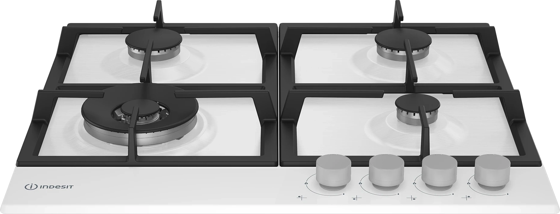 Газовая варочная поверхность Indesit THPM 642 WS/WH/I белый (869890400250)
