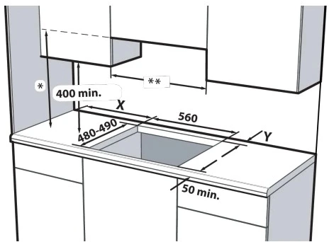 Газовая варочная поверхность Indesit THPM 642 WS/WH/I белый (869890400250)