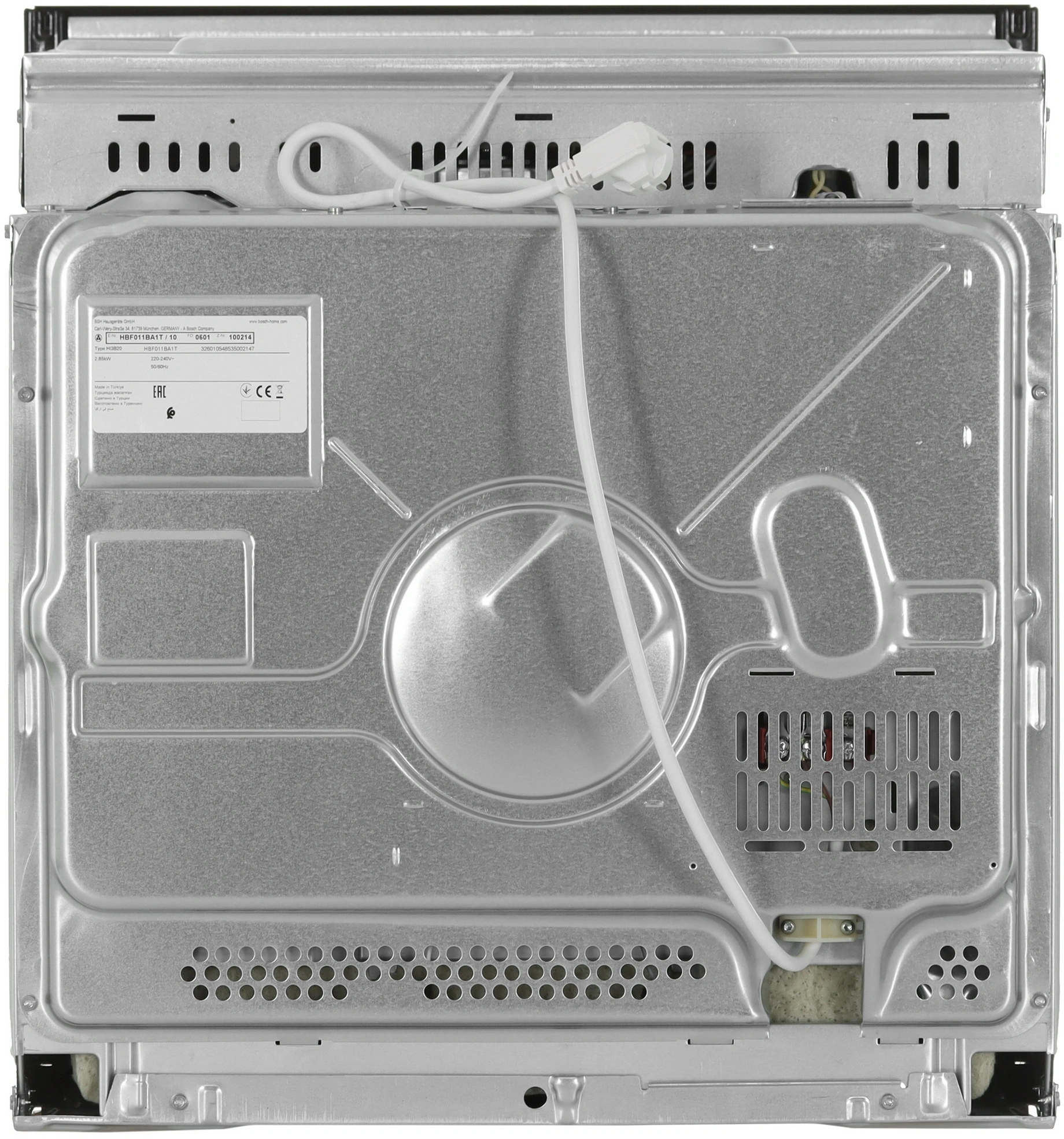 Духовой шкаф Bosch Serie 2 HBF011BA1T черный