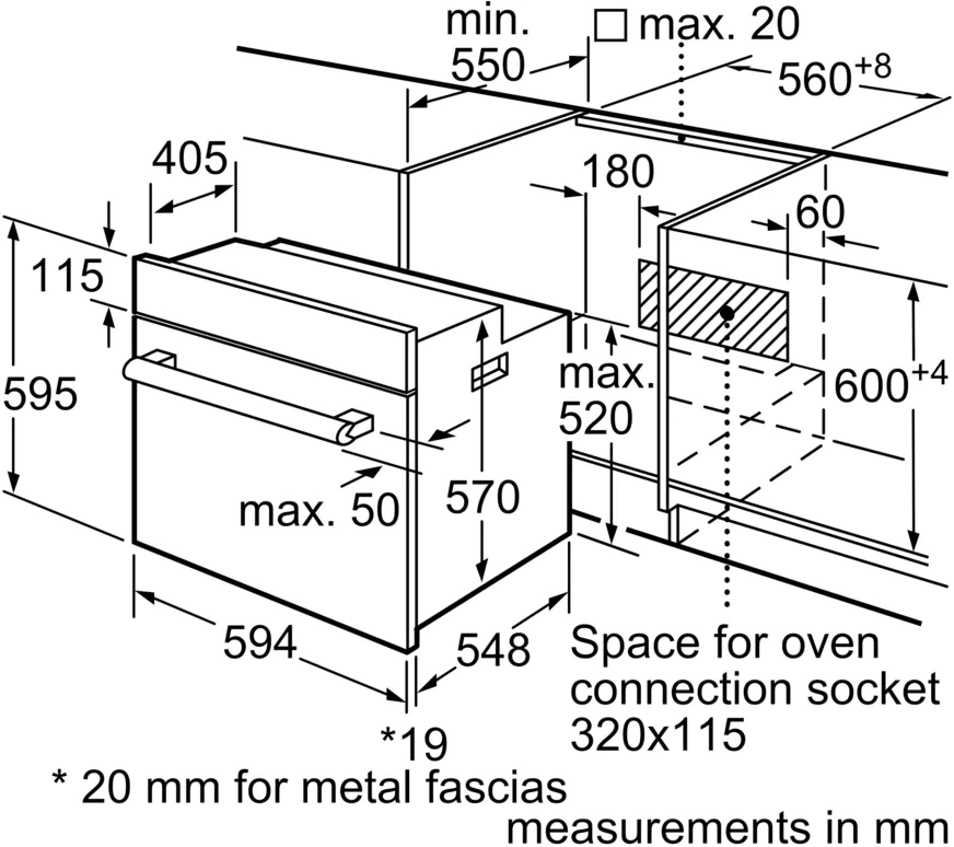 Духовой шкаф Bosch HBF512BW1T белый