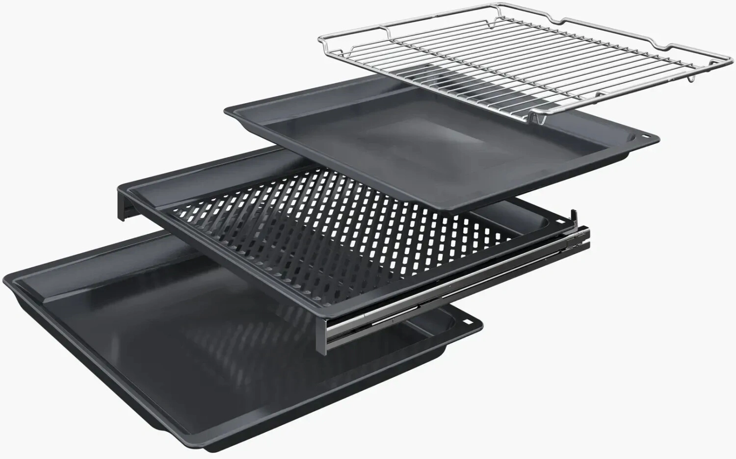Духовой шкаф Bosch Serie 8 HMG978NB1 черный