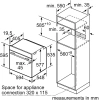 Духовой шкаф Bosch Serie 8 HSG7361B1 черный