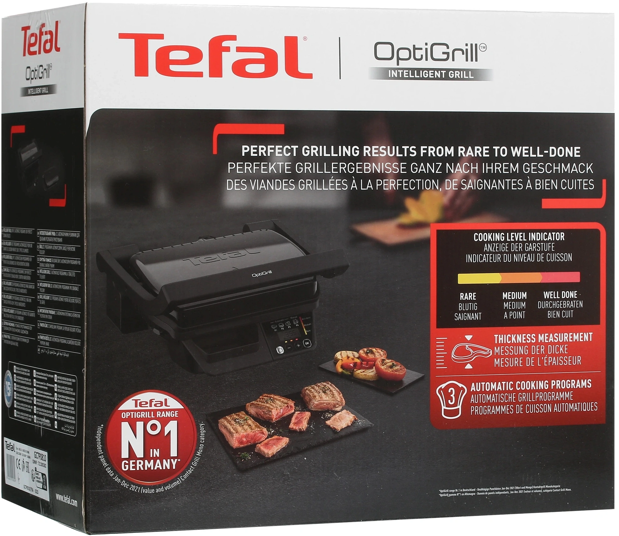 Электрогриль Tefal GC7P0810 черный/серебристый (7211005082)