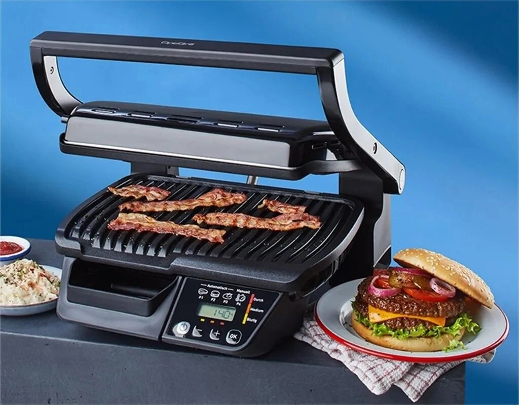 Электрогриль Tefal GC7P0810 черный/серебристый (7211005082)