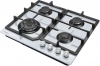 Газовая варочная поверхность Meferi Glass comfort MGH604WH белый (mgh604wh glass comfort)