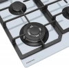 Газовая варочная поверхность Meferi Glass comfort MGH604WH белый (mgh604wh glass comfort)