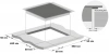 Газовая варочная поверхность Meferi Glass comfort MGH604WH белый (mgh604wh glass comfort)