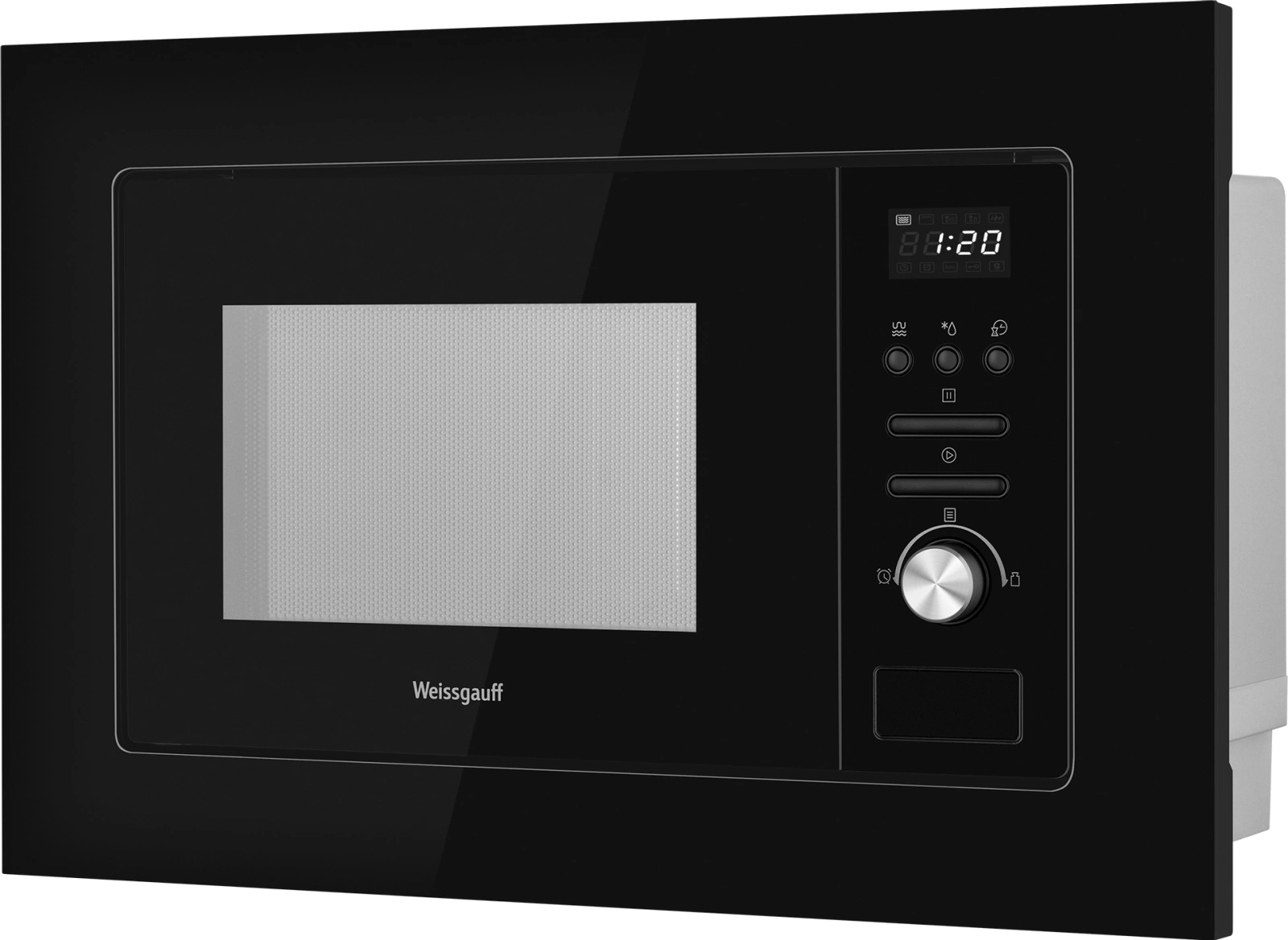 Встраиваемая микроволновая печь Weissgauff BMWO-206 черный (437403)