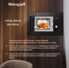 Встраиваемая микроволновая печь Weissgauff BMWO-206 черный (437403)