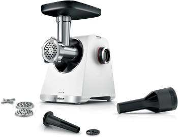 Мясорубка Bosch MFWS609W белый/черный