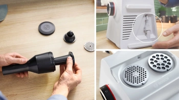 Мясорубка Bosch MFWS609W белый/черный