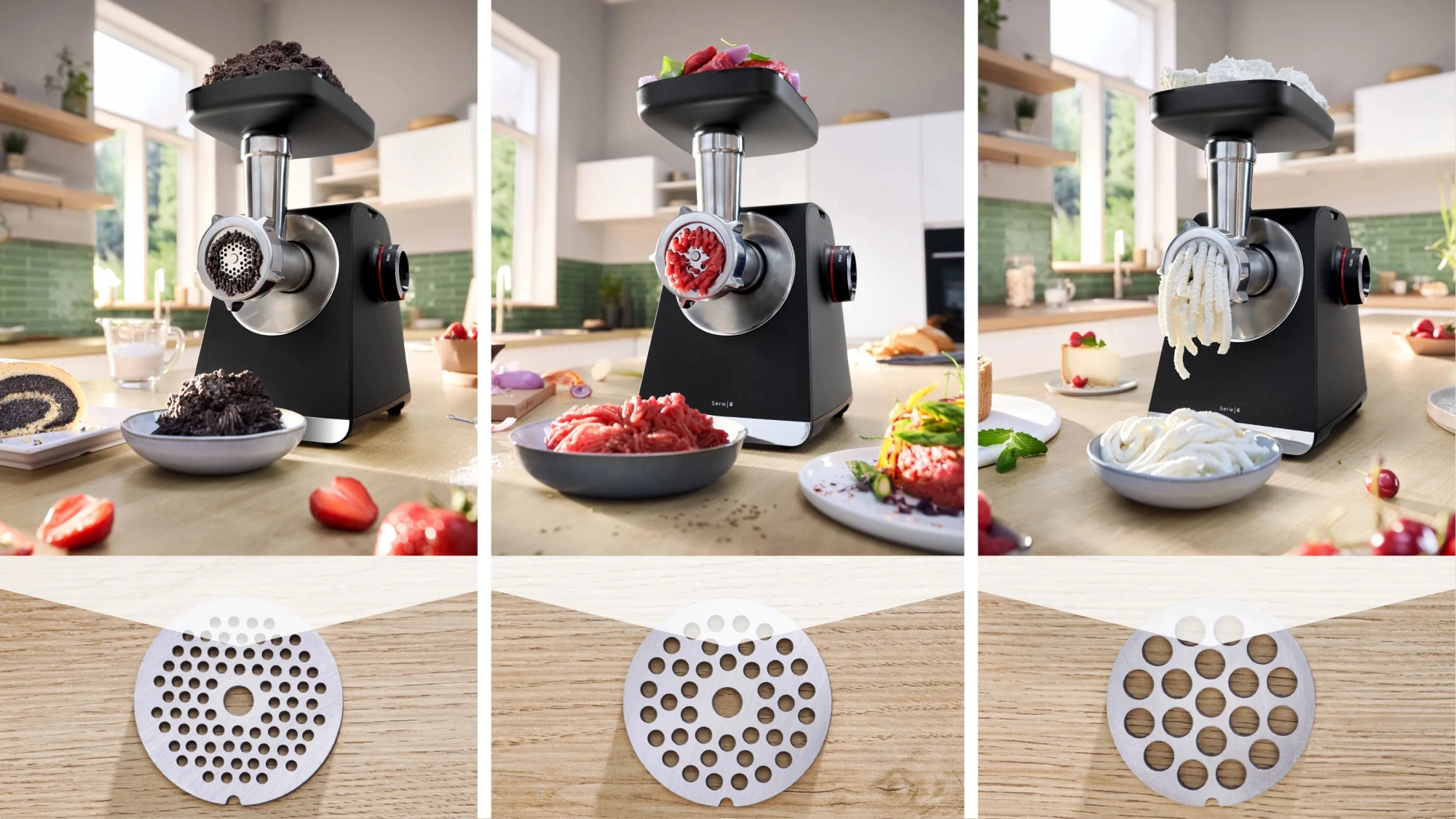 Мясорубка Bosch MFWS640B черный