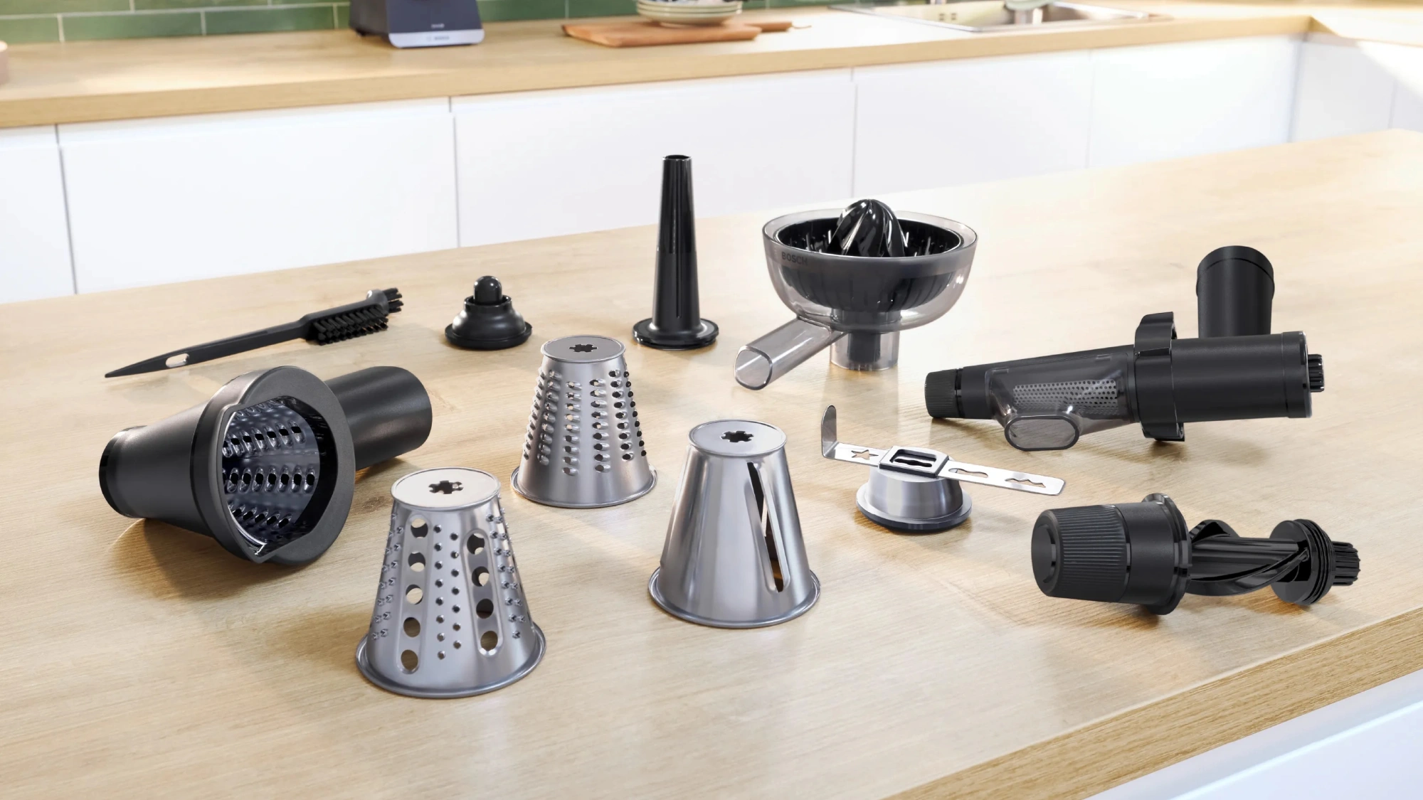 Мясорубка Bosch MFWS640B черный