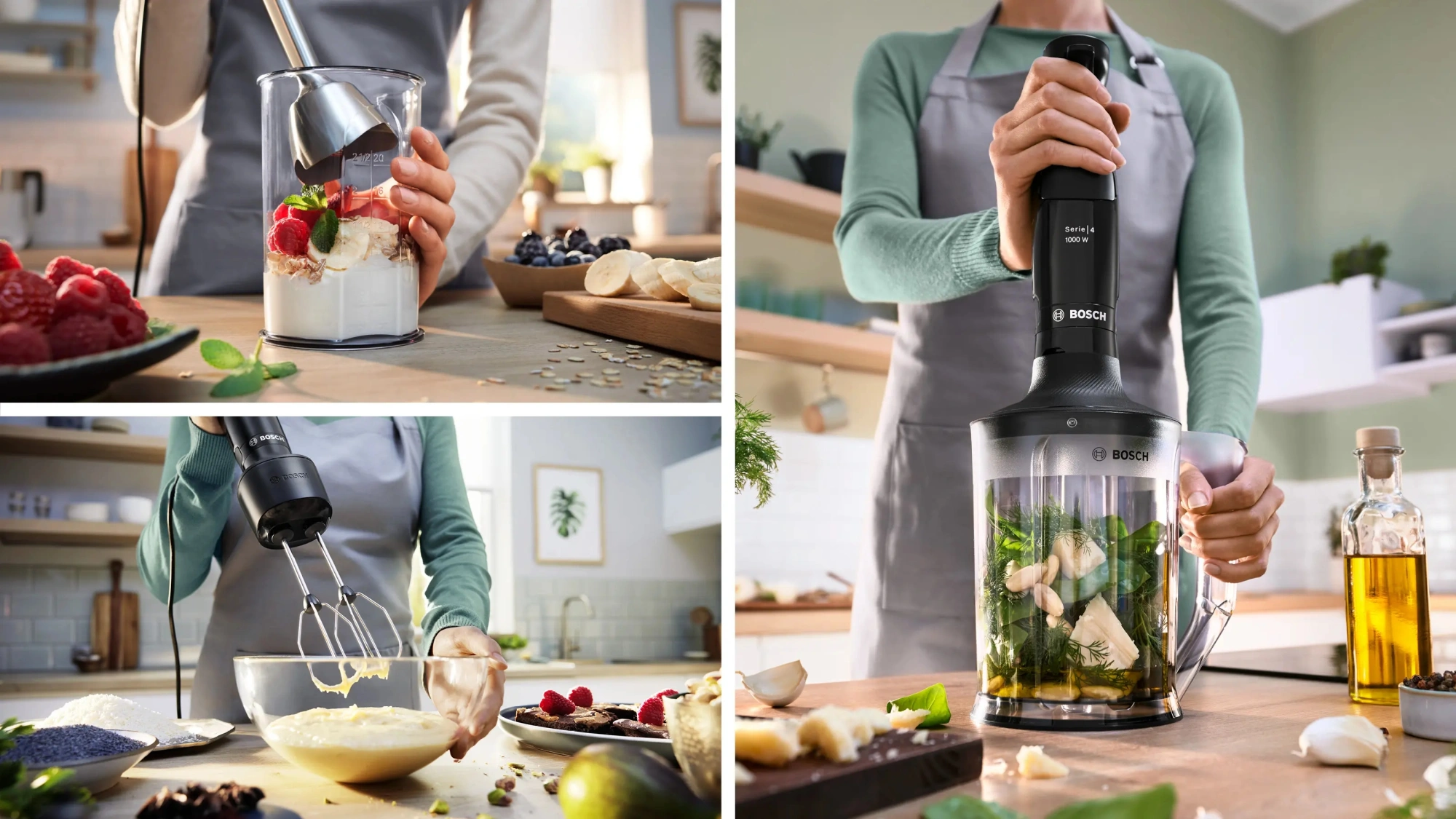 Блендер погружной Bosch MSM4B654 черный