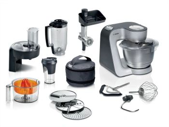 Кухонная машина Bosch MUM58359 черный/серый