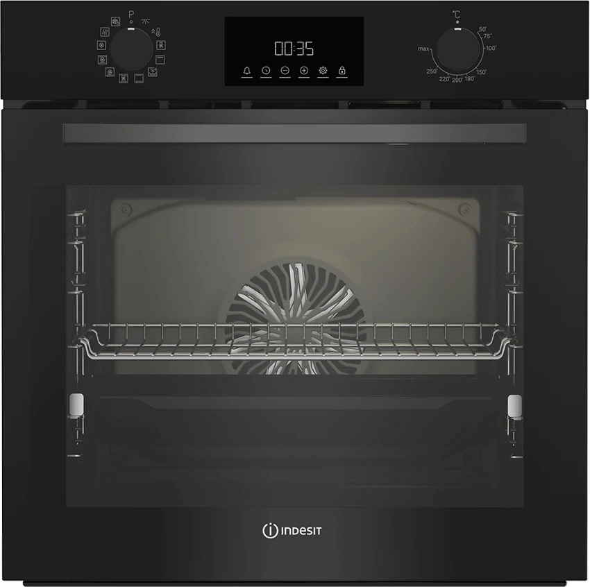 Духовой шкаф Indesit IBFTE 3841 BL черный (869890300220)
