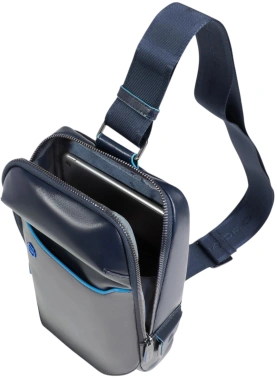 Рюкзак мужской Piquadro Blue Square темно-синий (ca6898b2/blu2)