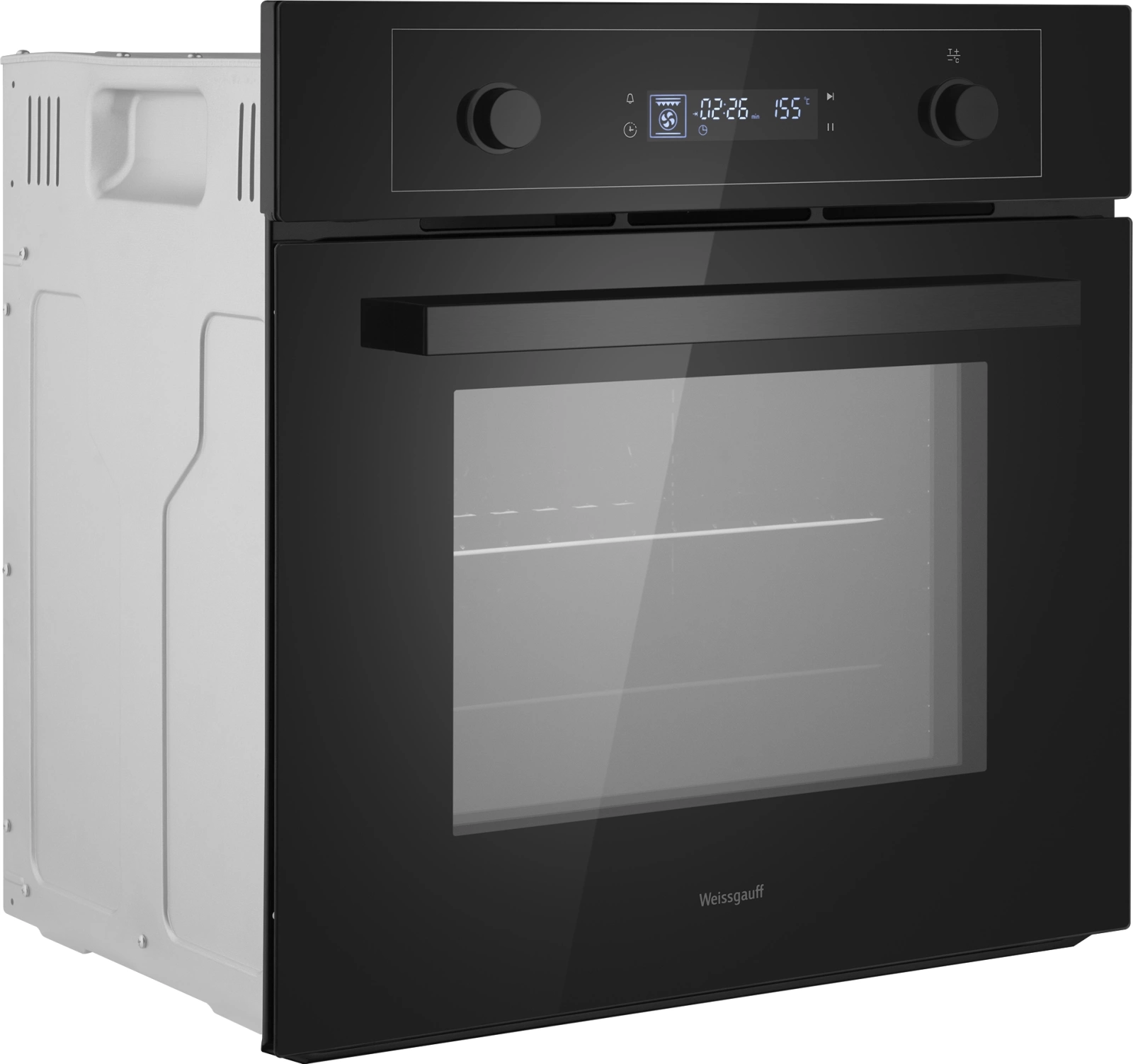 Духовой шкаф Weissgauff EOM 610 PDBS черный (438034)