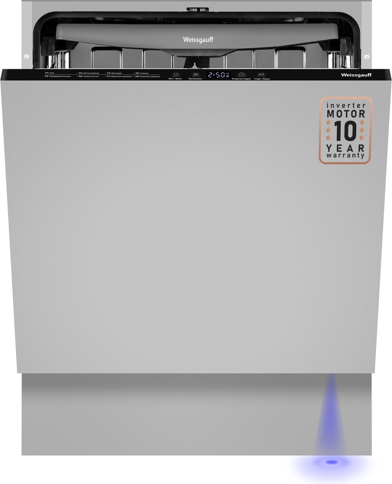 Посудомоечная машина Weissgauff BDW 6038 D Inverter Autoopen (433535)