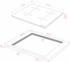 Индукционная варочная поверхность Kuppersberg ICI 626 черный (8767)