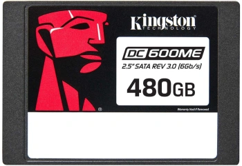 Твердотельный накопитель Kingston DC600M 480ГБ, 2.5", SATA-III, SATA SEDC600ME/480G