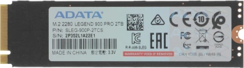 Твердотельный накопитель A-Data Legend 900 Pro 2048ГБ, M.2 2280, PCIe 4.0 x4, M.2 SLEG-900P-2TCS
