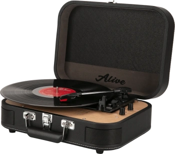Виниловый проигрыватель Alive Audio Liberty черный (aa-nte-08-bk)