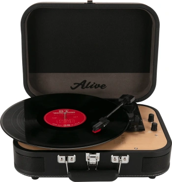 Виниловый проигрыватель Alive Audio Liberty черный (aa-nte-08-bk)