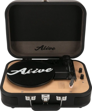 Виниловый проигрыватель Alive Audio Liberty черный (aa-nte-08-bk)