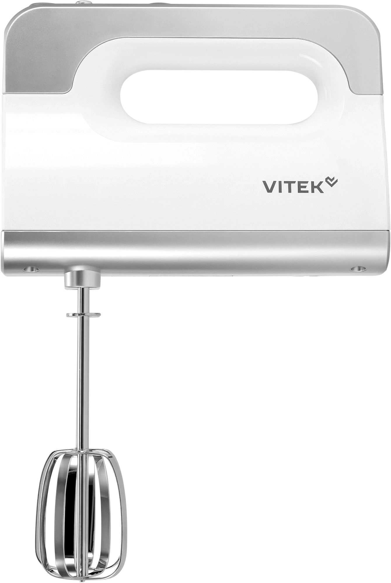 Миксер Vitek VT-HM5001 белый/серебристый