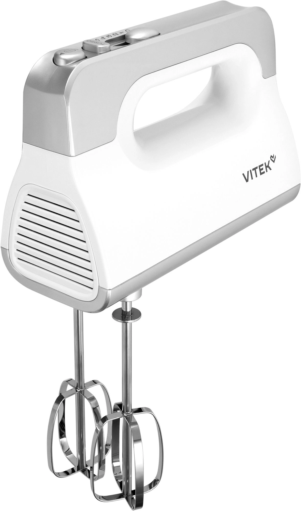 Миксер Vitek VT-HM5001 белый/серебристый