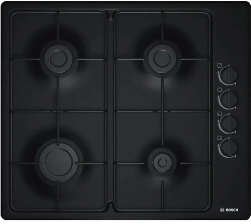 Газовая варочная поверхность Bosch PBP6C6K80Q черный