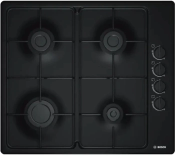 Газовая варочная поверхность Bosch PBP6C6K80Q черный