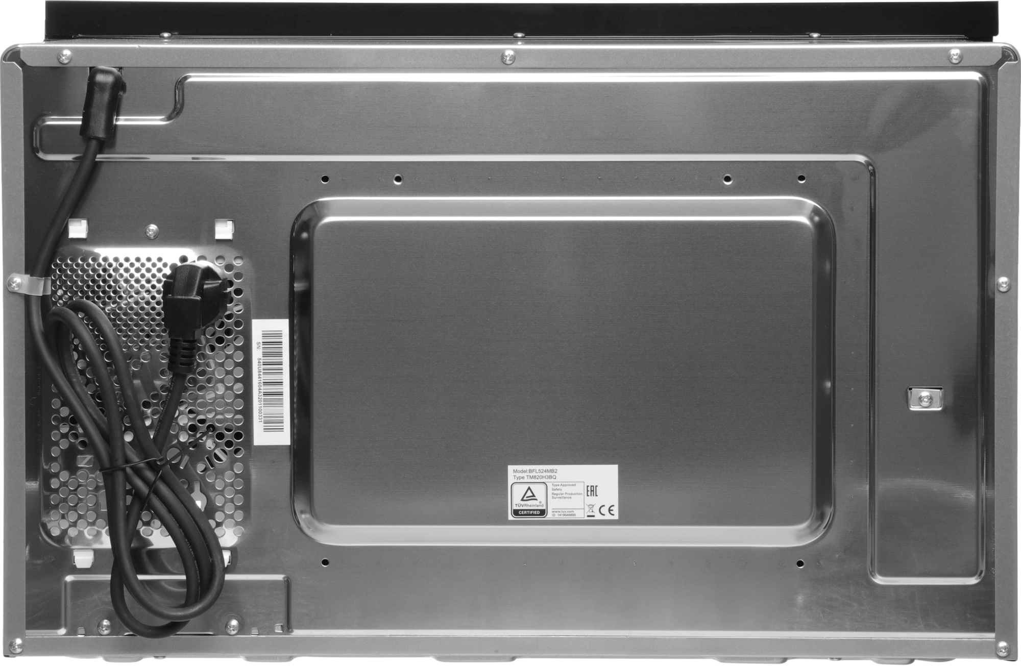 Встраиваемая микроволновая печь Bosch BFL524MB2 черный