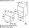 Встраиваемая микроволновая печь Bosch BFL524MB2 черный