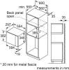 Встраиваемая микроволновая печь Bosch BFL524MB2 черный