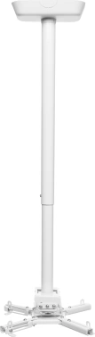 Кронштейн для проектора Cactus CS-PROF031L-WT, потолочный, поворот и наклон, белый