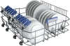 Посудомоечная машина Maunfeld MLP60330T серебристый