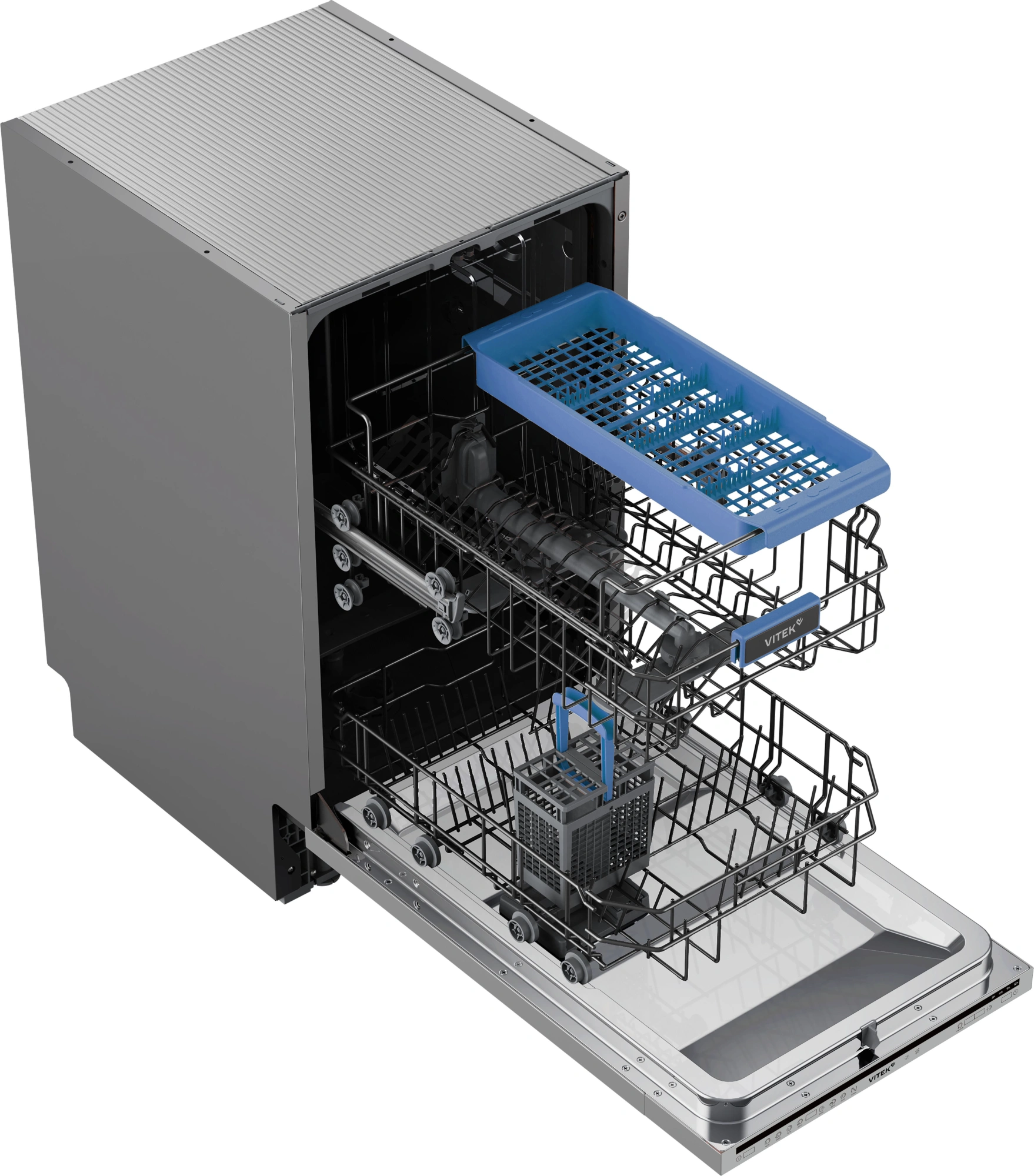 Посудомоечная машина Vitek VT-BD411 серебристый