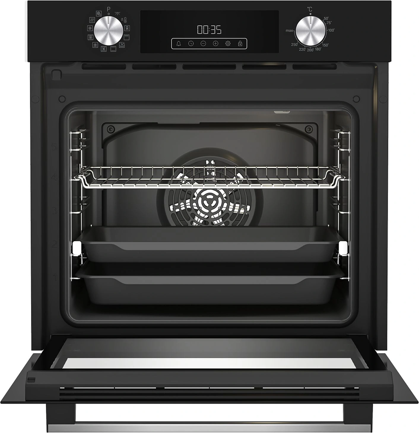 Духовой шкаф Hotpoint HFE8 921 H BL черный (869891000530)