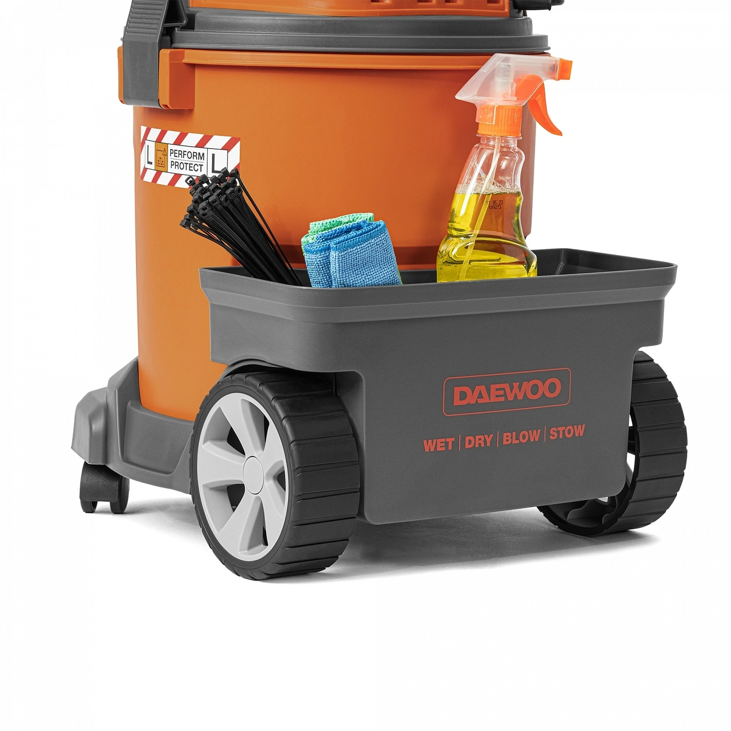Строительный пылесос Daewoo DAVC 2514S серый